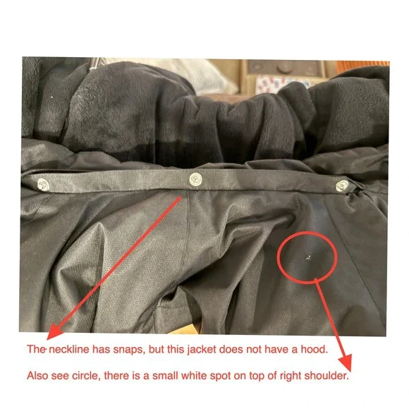 ZeroXposur Womens Black Full Zip Fleece Lined Winter Jacket Size L/G - Picture 8 of 8